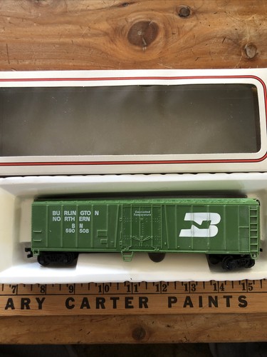 【中古】 Bachmann；Fratres MariaBachmann ,Corgiliano ,Part Bachmann HO 1/87 Scale Burlington Northern Box Car #590508