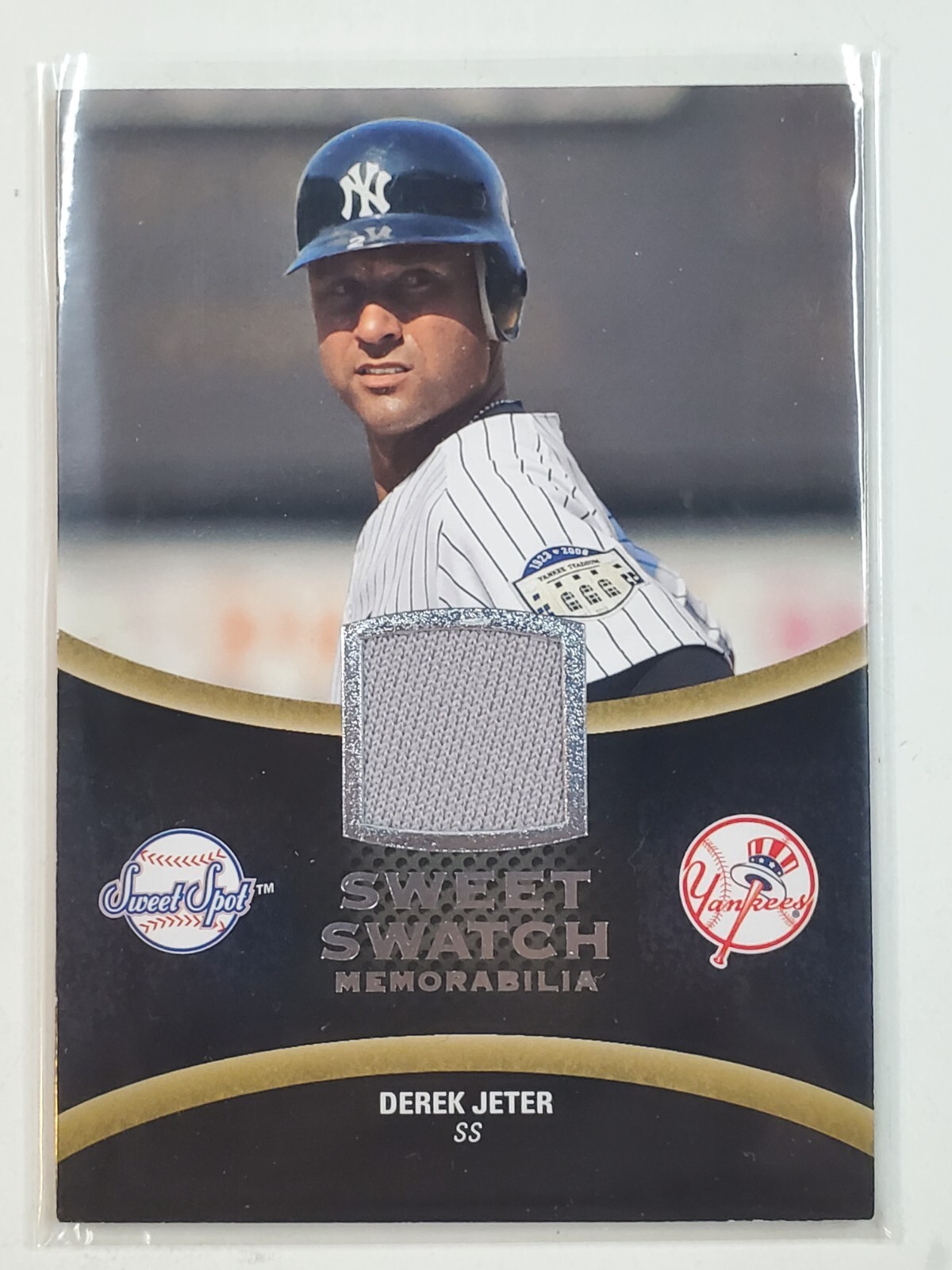 Derek Jeter 2008 Upper Deck Sweet Spot Game Worn Jersey
