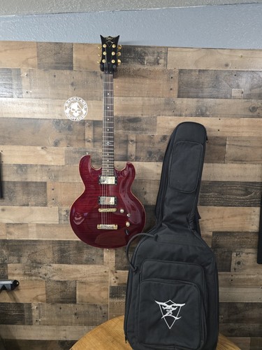 Dbz Guitars Imperial Dean Zielinski Red Flame Top Electric