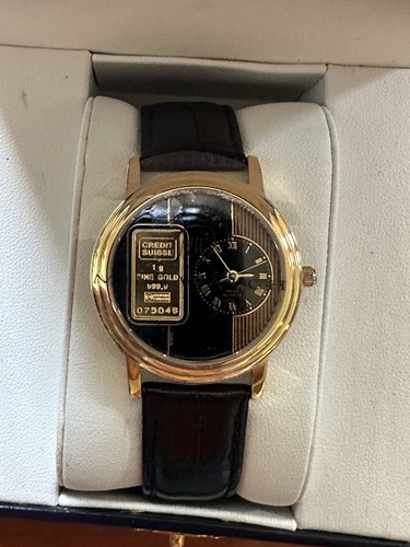 CREDIT SUISSE レディース 時計 24金 Genuine Credit Suisse Lady's/unisex Stainless Steel Fine