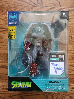 McFarlane Spawn Wings of Redemption Autograph 1:8 Statue Gold Label w/ Digital
