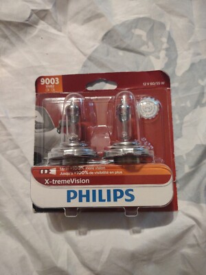 2x GERMANY Philips 9003 X-TremeVision H4 Super Bright Upgrade Light Bulb 60/55W