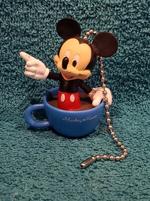 Disney Mickey Mouse In Tea Cup Light Pull and Fan Pull Set - Mickey Mouse