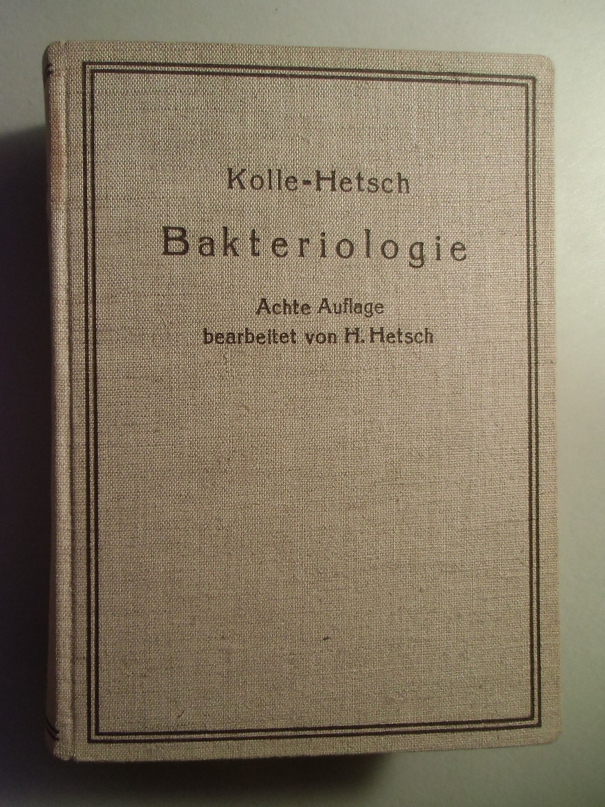 Bakteriologie Experimentelle ... und Infektionskrankheiten 1938 Bakterien