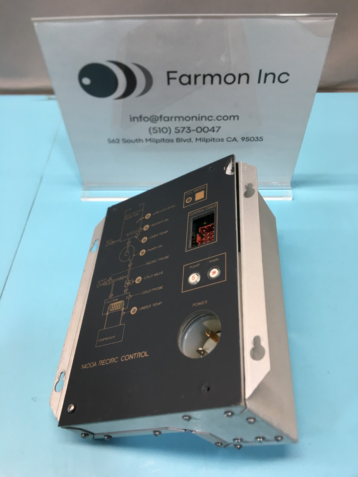 Santa Clara Plastics SCP 1400A Recirculating Controller, 185318