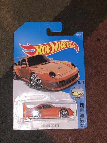 Porsches Set Of 5 Good Cards Orange Porsche Bent Corner On Card