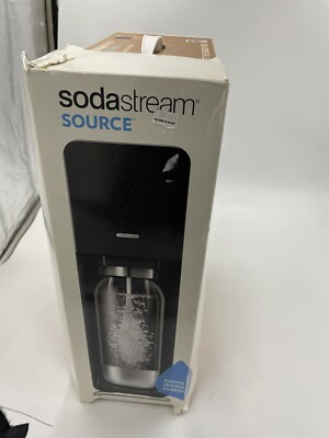 Sodastream Source Home Soda Maker Starter Kit by Yves Behar NEW Open Box