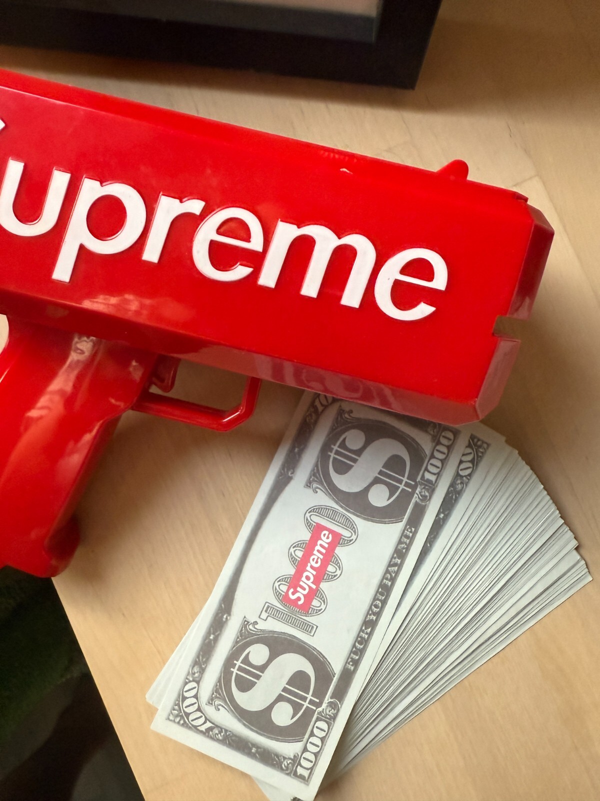 Supreme Cash Cannon Money Gun ジャンク マネーガン シュプリーム Cash Cannon Money Gun 中古 SUPREME