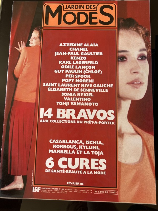 Jardin Des Modes NÂ°83 Du 2/1985; Collections Du PrÃªT-A-Porter/ Cure SantÃ©, Beaut