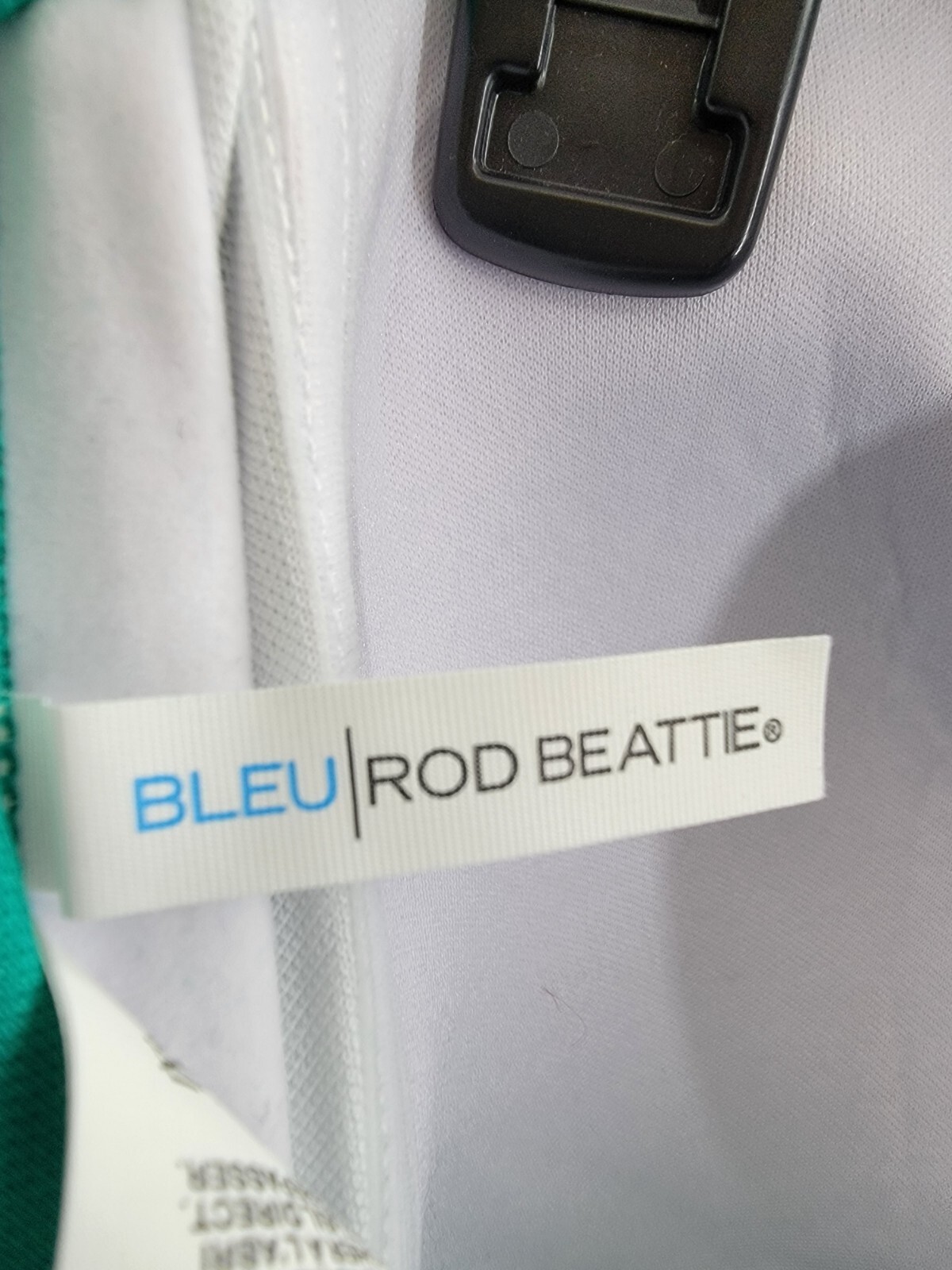 Bleu Rod Beattie Textured Halter One Piece Swimsuit Women's 14 Laguna Tie Neck - Picture 8 of 15