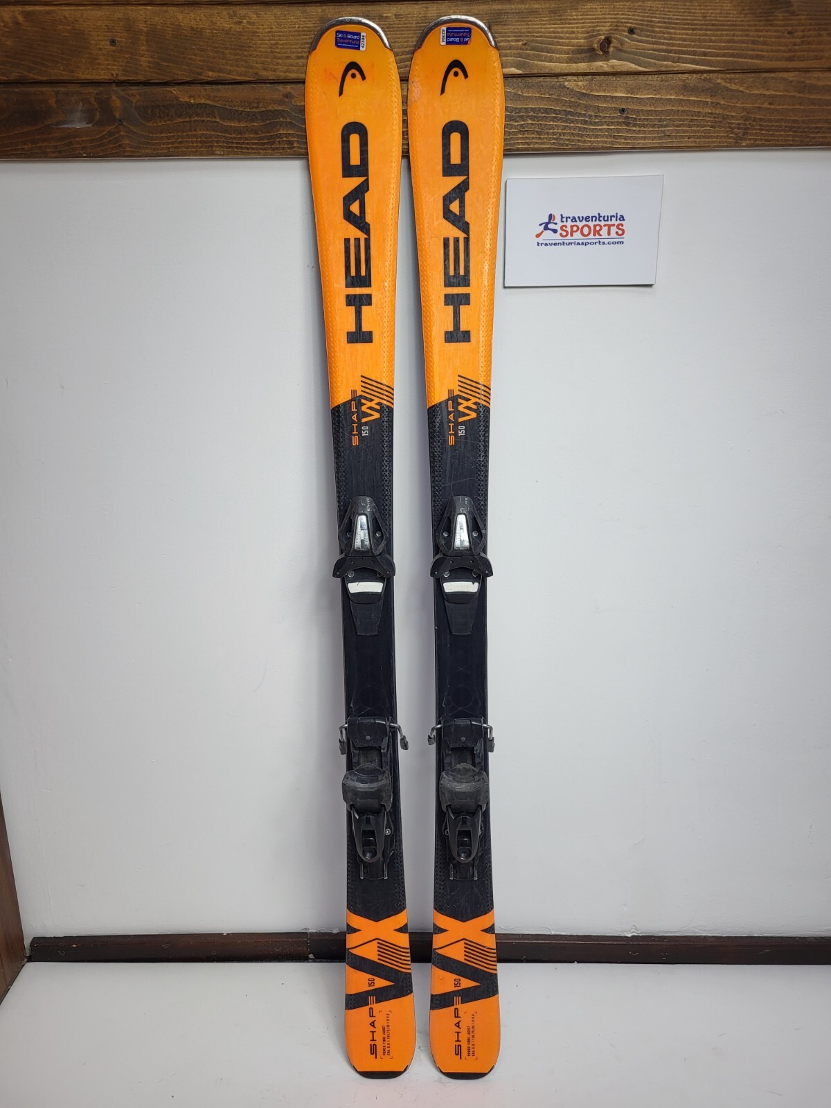 HEAD Shape VX 150cm Ski + Elan ESR 10 Bindings Winter Sport