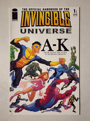 THE OFFICIAL HANDBOOK OF THE INVINCIBLE UNIVERSE #1 2006 IMAGE COMICS