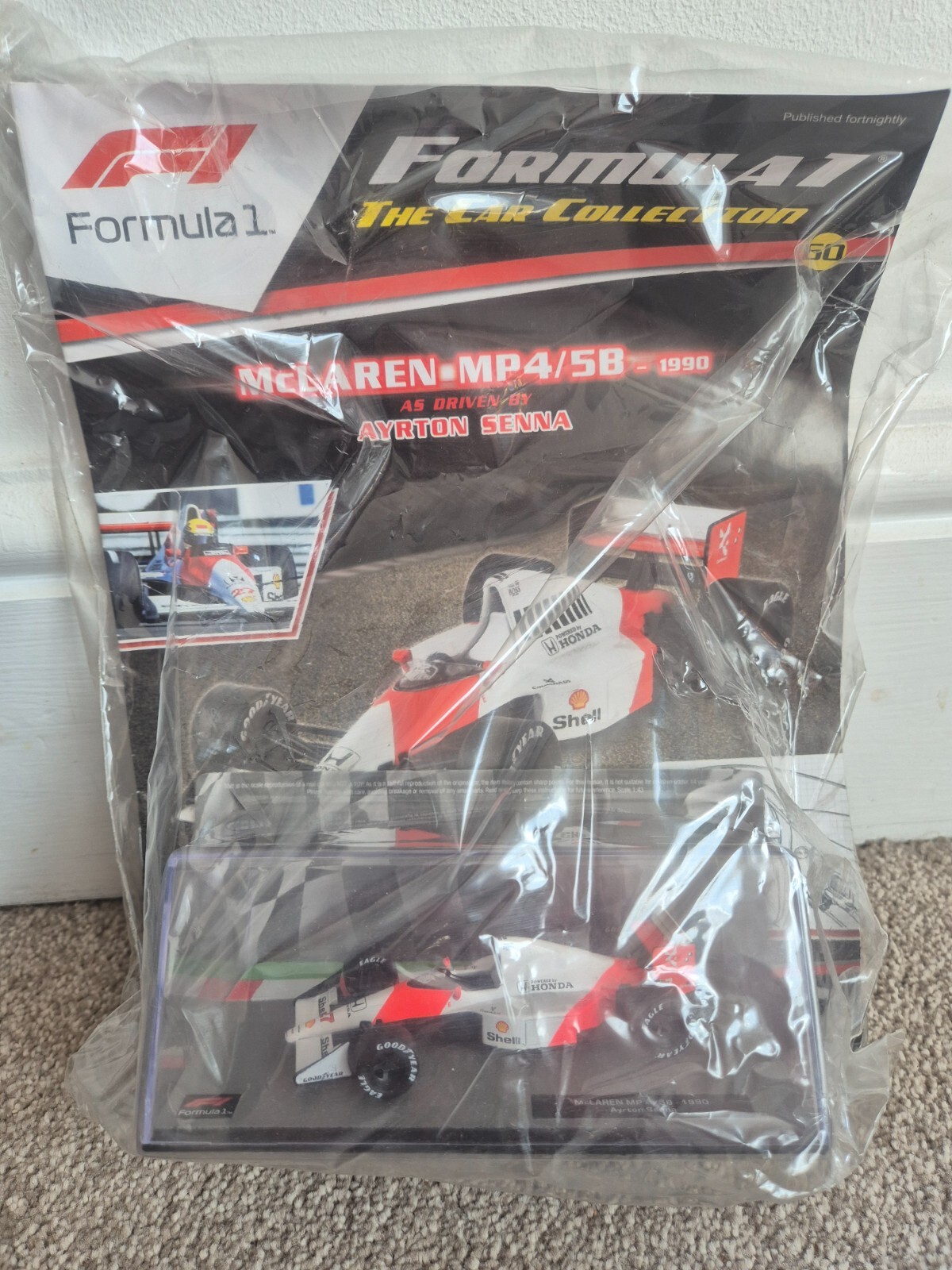 1/43 F1 FORMULA 1 CAR COLLECTION - MCLAREN MP4/5B AYRTON