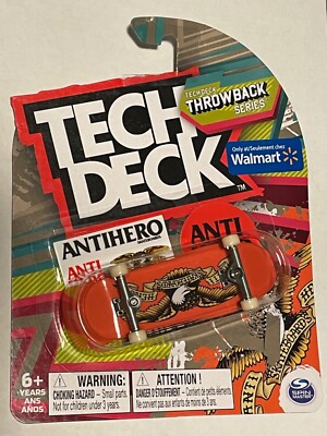 Tech Deck AntiHero 96mm Fingerboard American Eagle Old School rare shaped deck