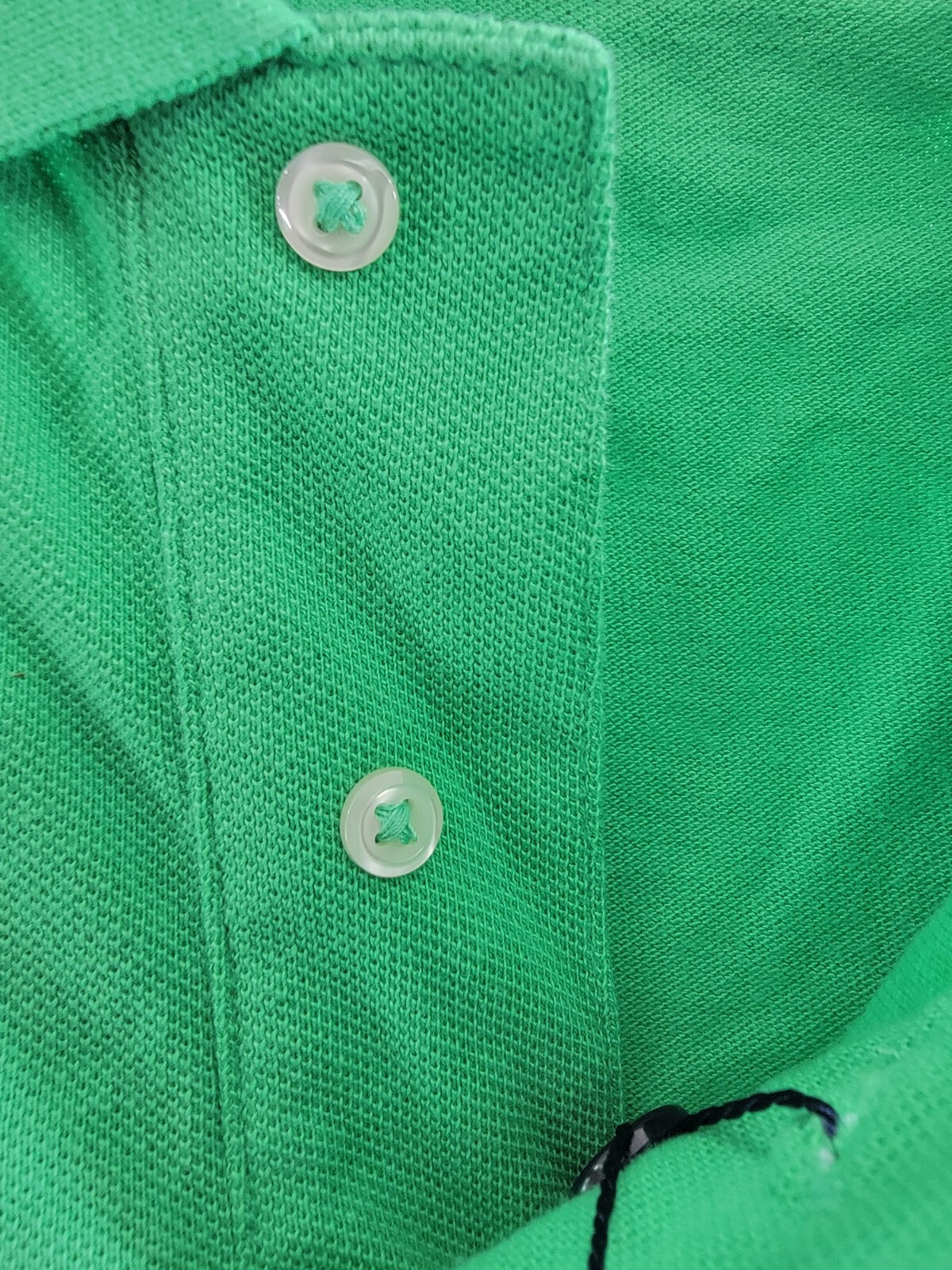 Polo Ralph Lauren Classic-Fit Mesh Polo Shirt Mens S Green Short Sleeve Pullover - Picture 10 of 18