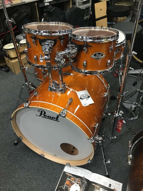 Pearl Export drum kit w/hardware - brand new ...
