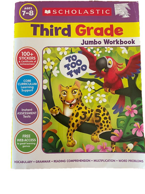 Scholastic Third Grade Jumbo Workbook