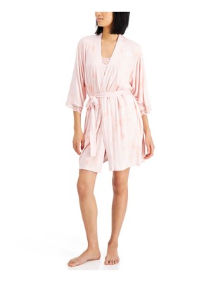 

INC Intimates Розовый халат с рукавами 3/4