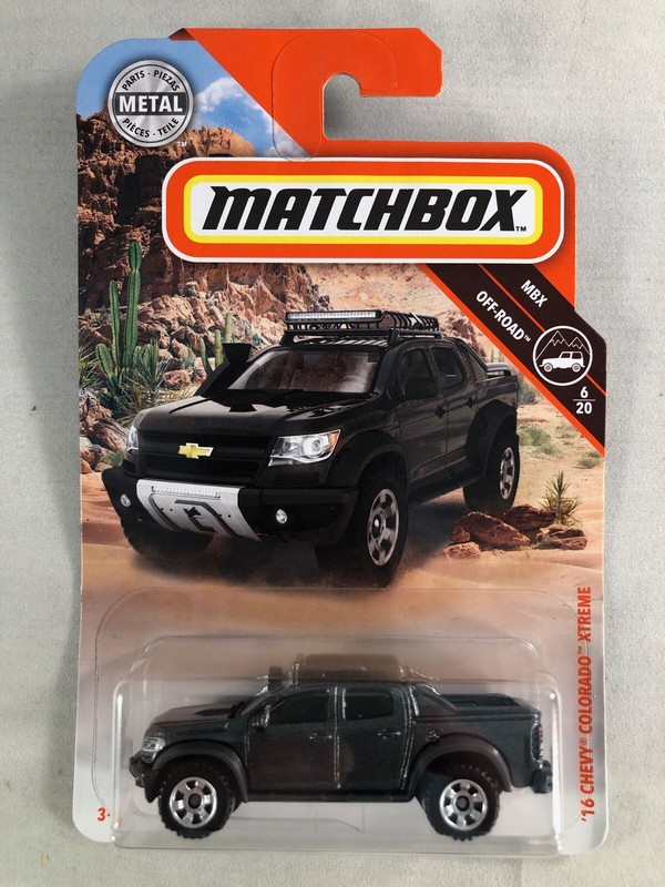 matchbox chevy colorado