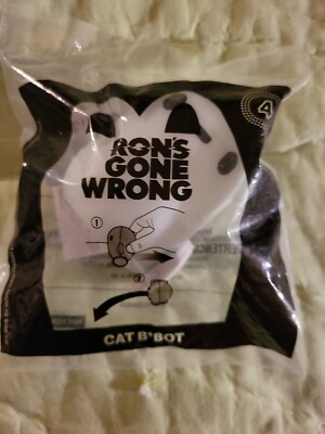 2021 Ron s Gone Wrong #4 CAT B*BOT*McDonald s Happy Meal Toy