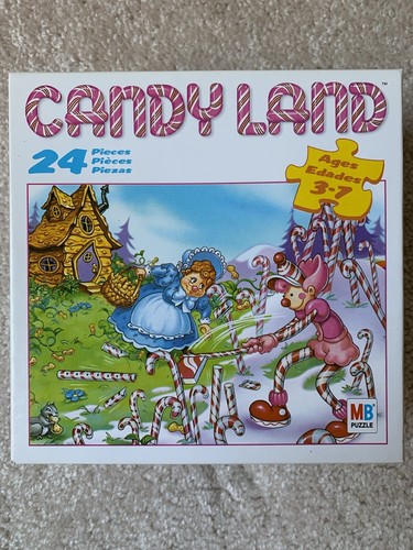 ジグソーパズル CANDY LAND Vintage 2002 24 Piece Candy Land Jigsaw Puzzle by Hasbro. 10
