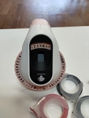 Phomemo E975 Embossing Label Maker Machine with 5 Tapes, 3D Portab... FMBI Sales