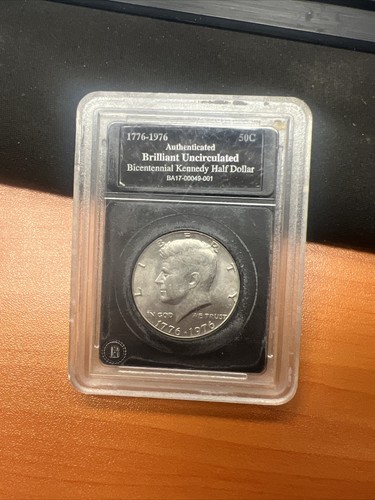切手71 Authenticated Brilliant Uncirculated Bicentennial Kennedy