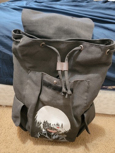 Tokyo ghoul backpack Light Gray Medium sized