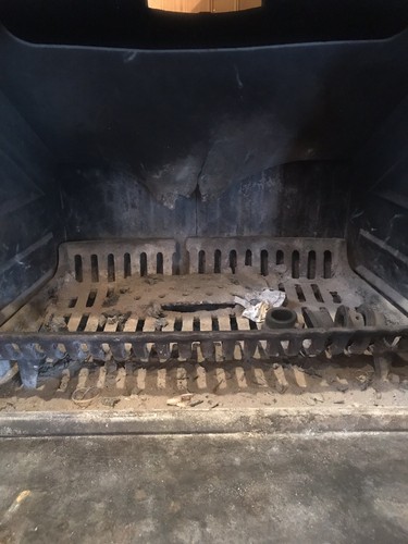 VINTAGE SEARS & ROEBUCK WOOD BURNING STOVE