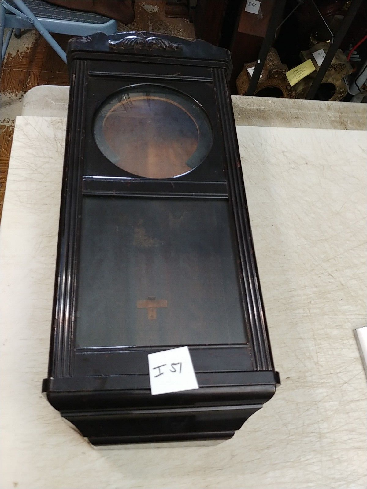 MEIJI WALL CLOCK CASE CABINET