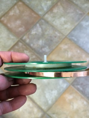 Copper Foil Spinning Reel for Stained Glass