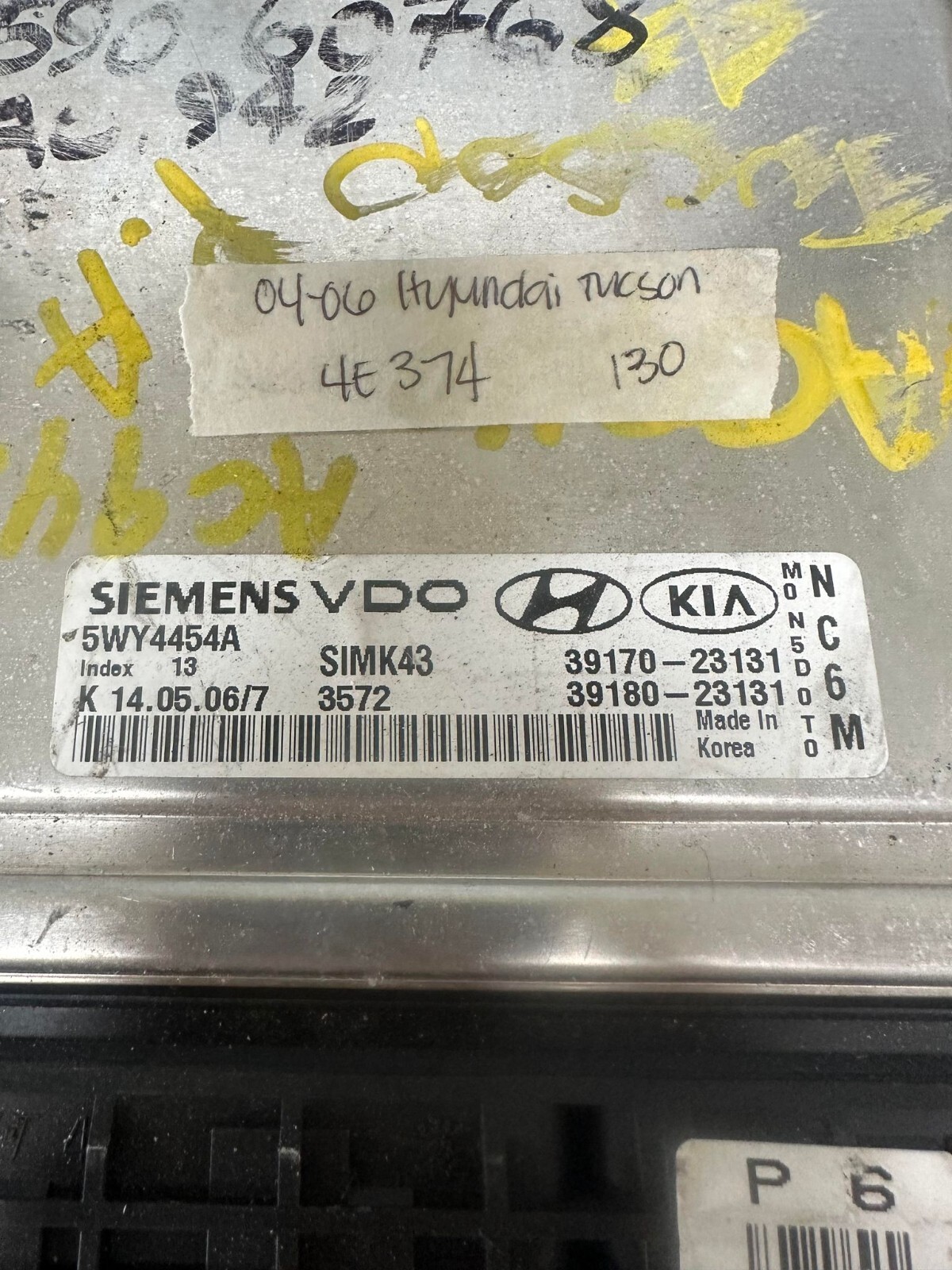 39170-23131 Hyundai Tucson ecm ecu computer 2005-2006 | eBay