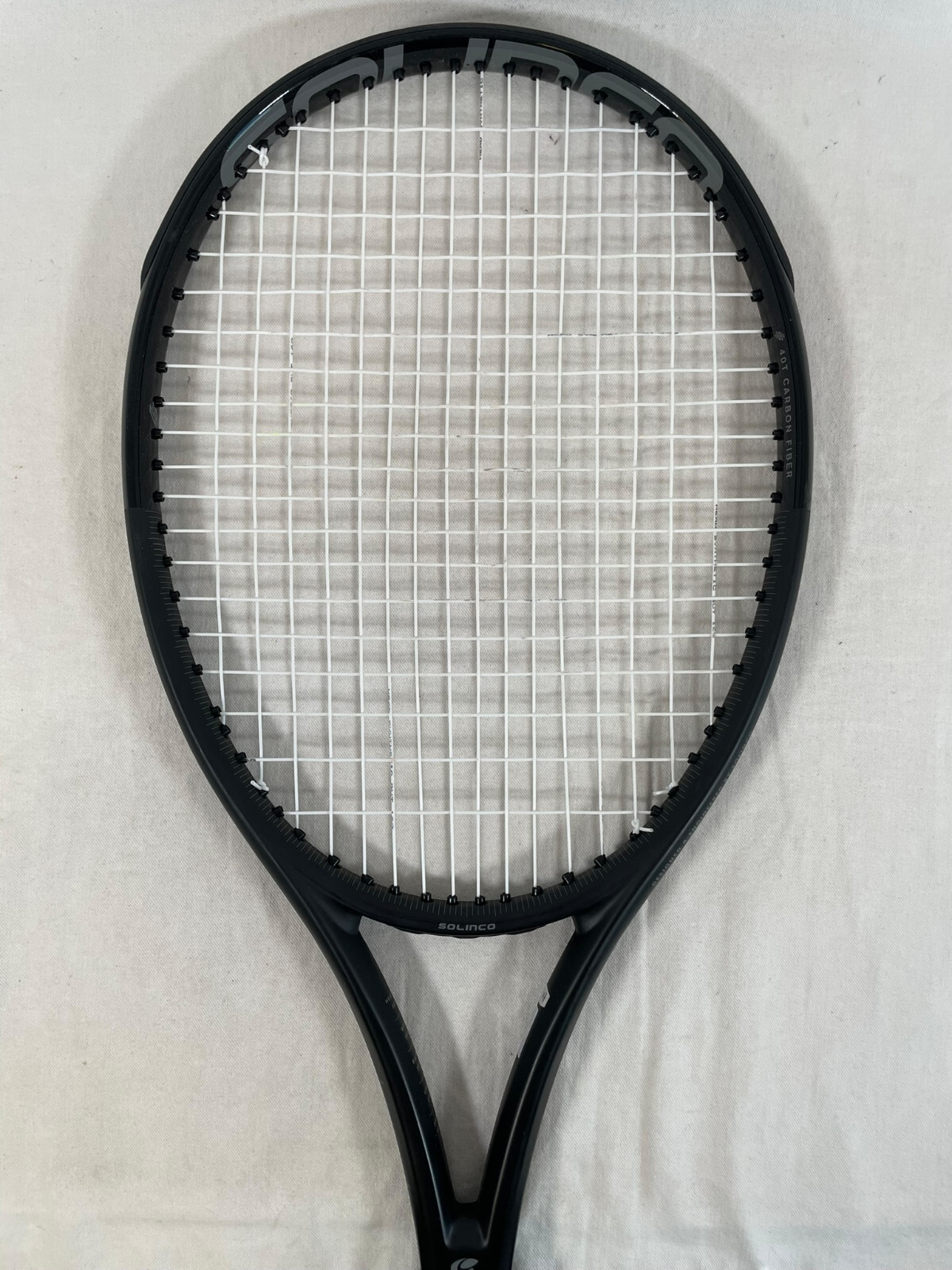 solinco blackout 300 極美品 実測値有り ストリング張り立て