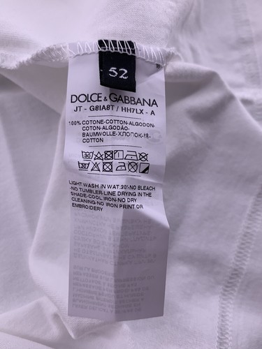 Pre-owned Dolce & Gabbana Neu Luxury Original Dolce&gabbana Herren T-shirt-g8ia8t- Grosse - 52-xl