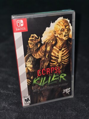 Corpse Killer 25th Anniversary Switch Limited Run Games #087 - Brand New w/Card