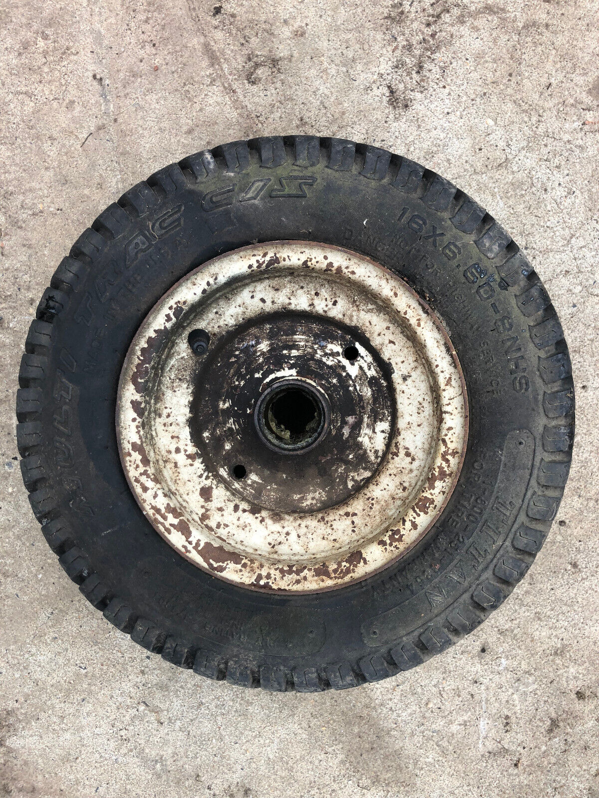 OEM Simplicity GTH-L Garden Tractor Mower Front Wheel Rim OEM Simplicity GTH-L Garden Tractor Mower Front Wheel Rim