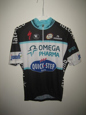 Omega Pharma Quick Step 2014 shirt cycling maillot maglia trikot size 3, 48, M