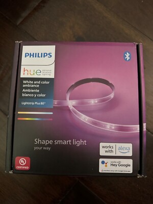 Philips Hue White and Color Ambiance Lightstrip Plus Starter Kit