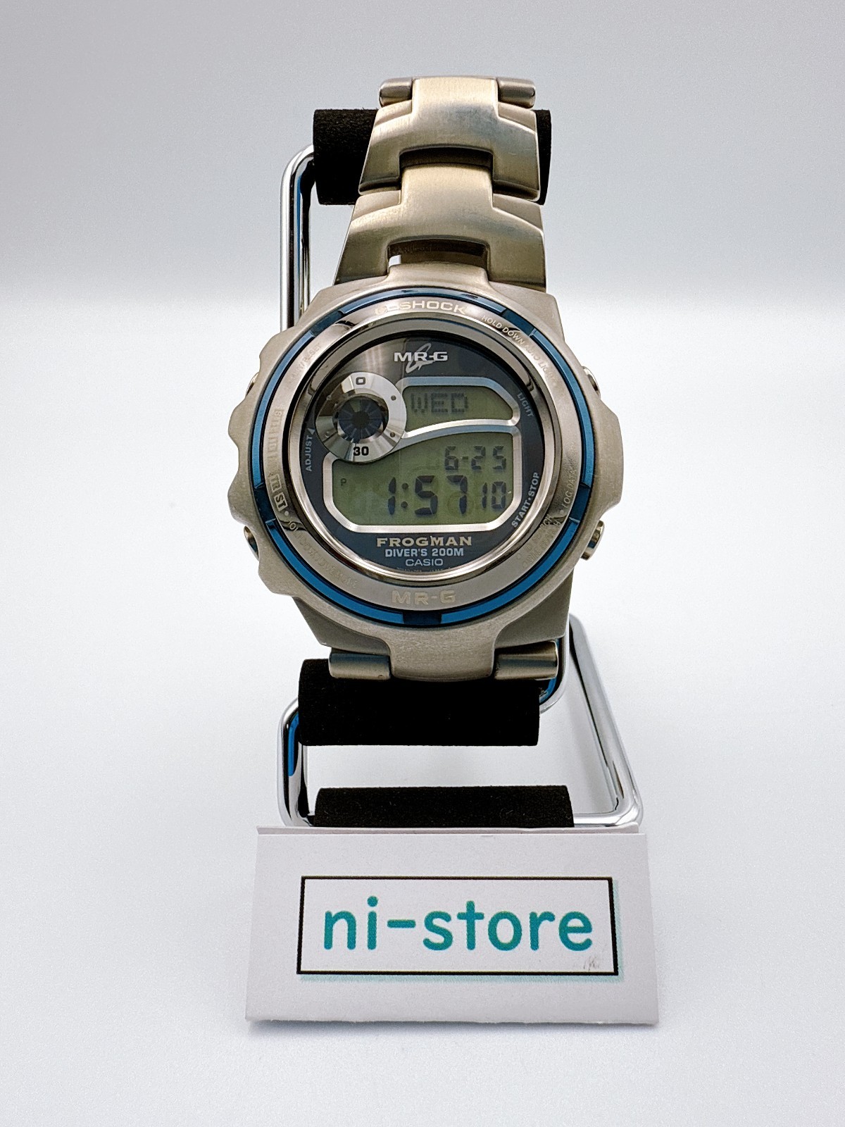 CASIO G-SHOCK MRG-1100 FROGMAN Titanium Qz Vintage Watch
