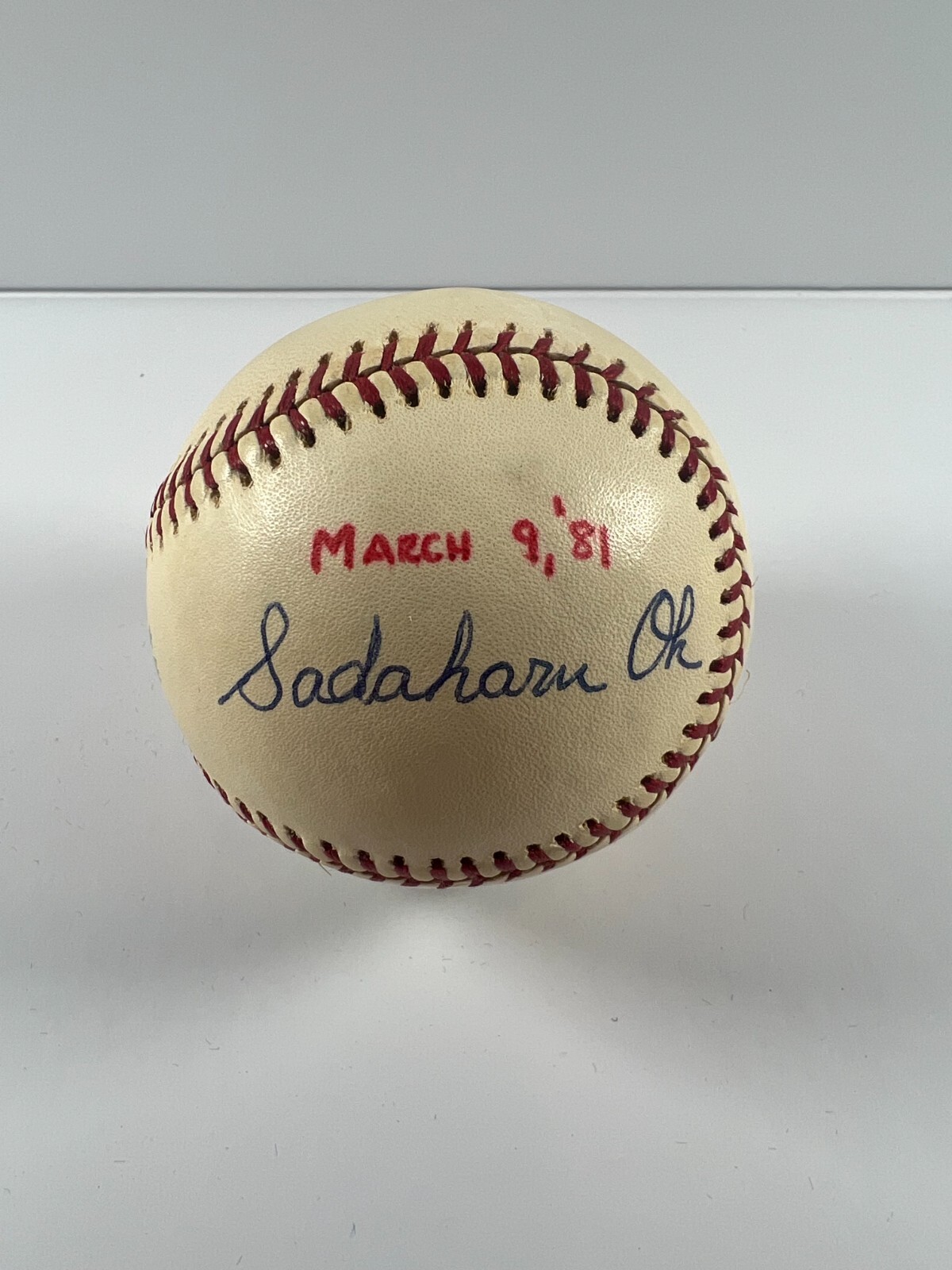 SADAHARU OH 868ホームラン パーソナルモデルバット 直筆サイン入り SADAHARU OH 868ホームラン パーソナルモデルバット 直筆サイン