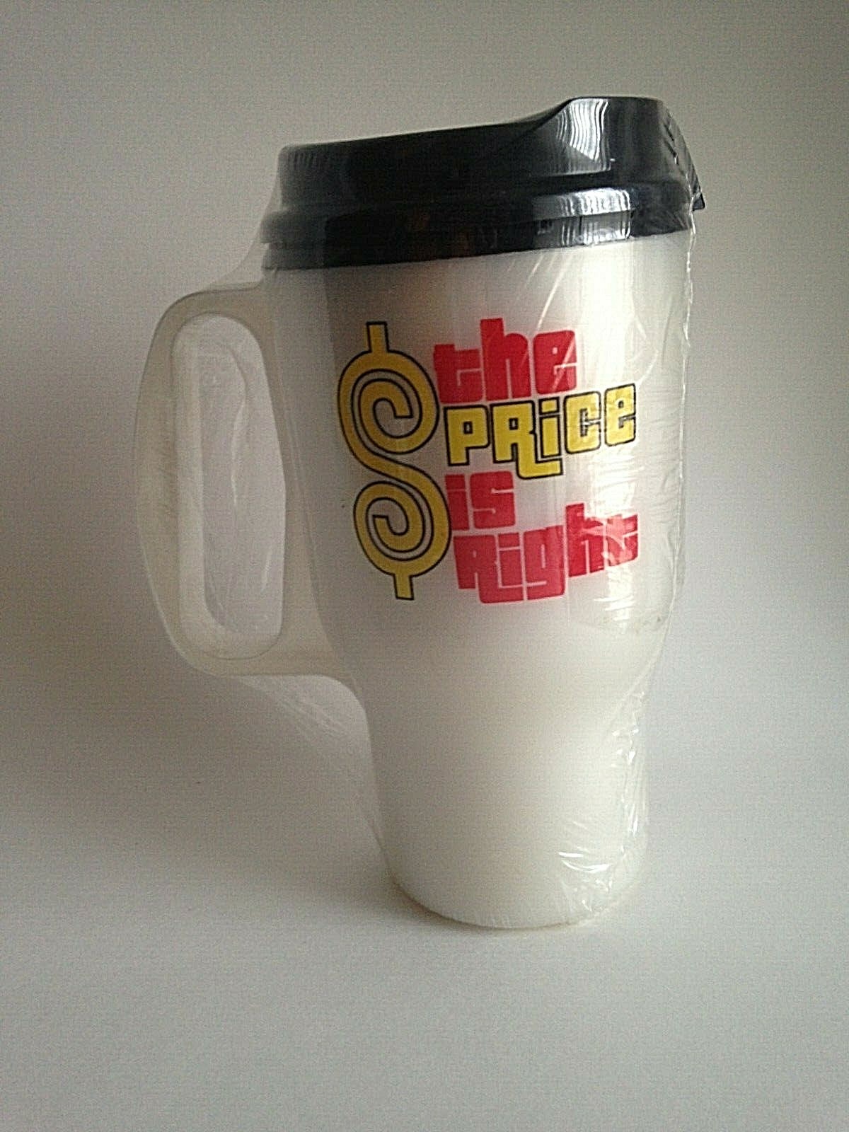 THE PRICE IS RIGHT ADVERTISING PROMOTIONAL THERMO MUG / CUP ALADDIN