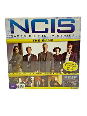 NCIS Board Game The Game Based On The TV Series 2010 Pressman Age 13+ Sealed