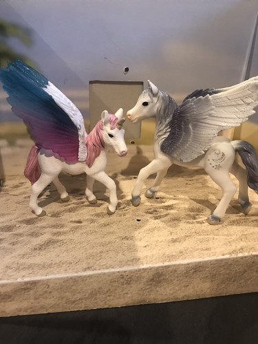 Schleich Bayala Tiere Pferde Pegasus Fohlen Konvolut Regenbogen