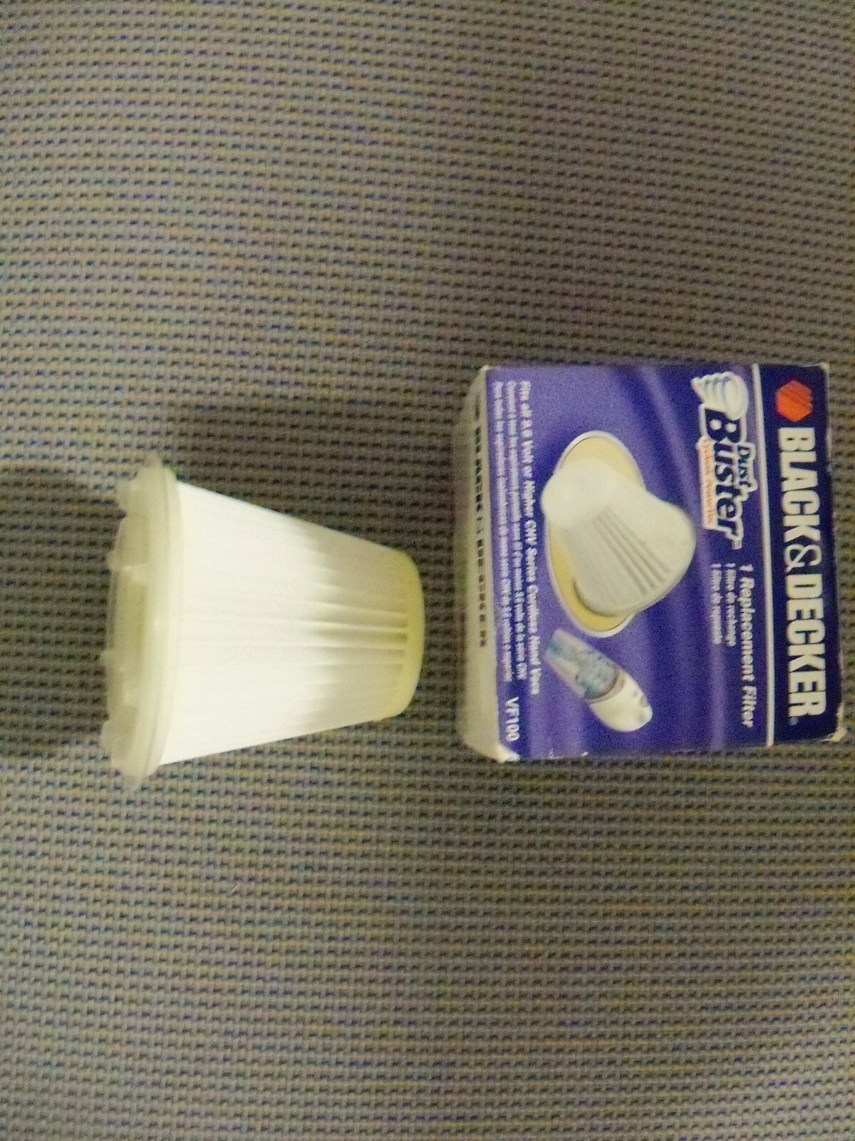 Black & Decker Replacement Filter VF100 Dust Buster CHV Series NIB