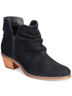 

COLE HAAN Женские черные замшевые ботильоны Flex Gore с V-образным вырезом Alayna, Черный, W13894