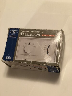 Climate Technology Corporation 43309 Thermostat Heat Only      CLC        @c