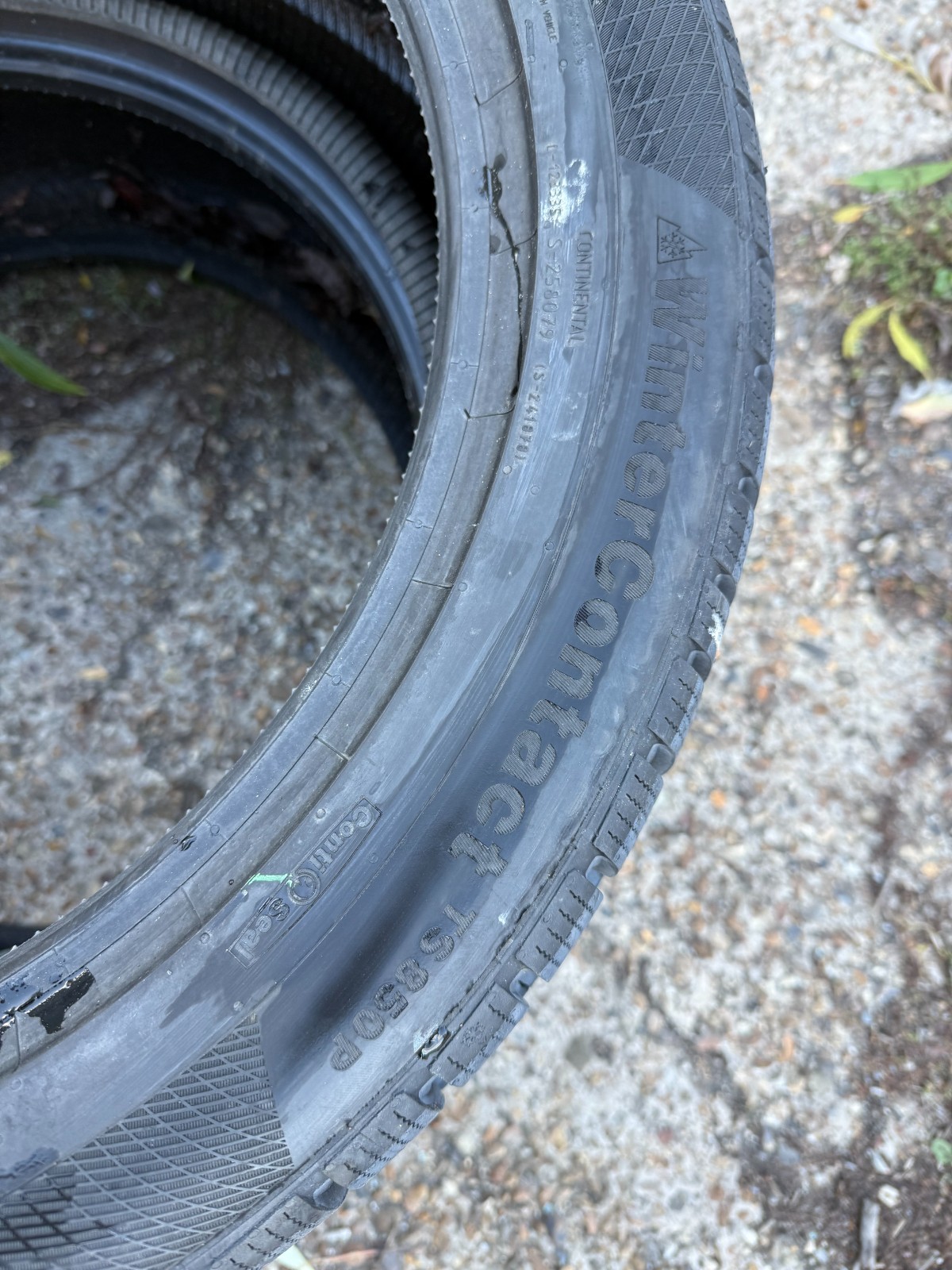 New 255 45 20 Continental, Winter, M+S, 101T, x1 Tyre (F1_tyres) FOB YD276