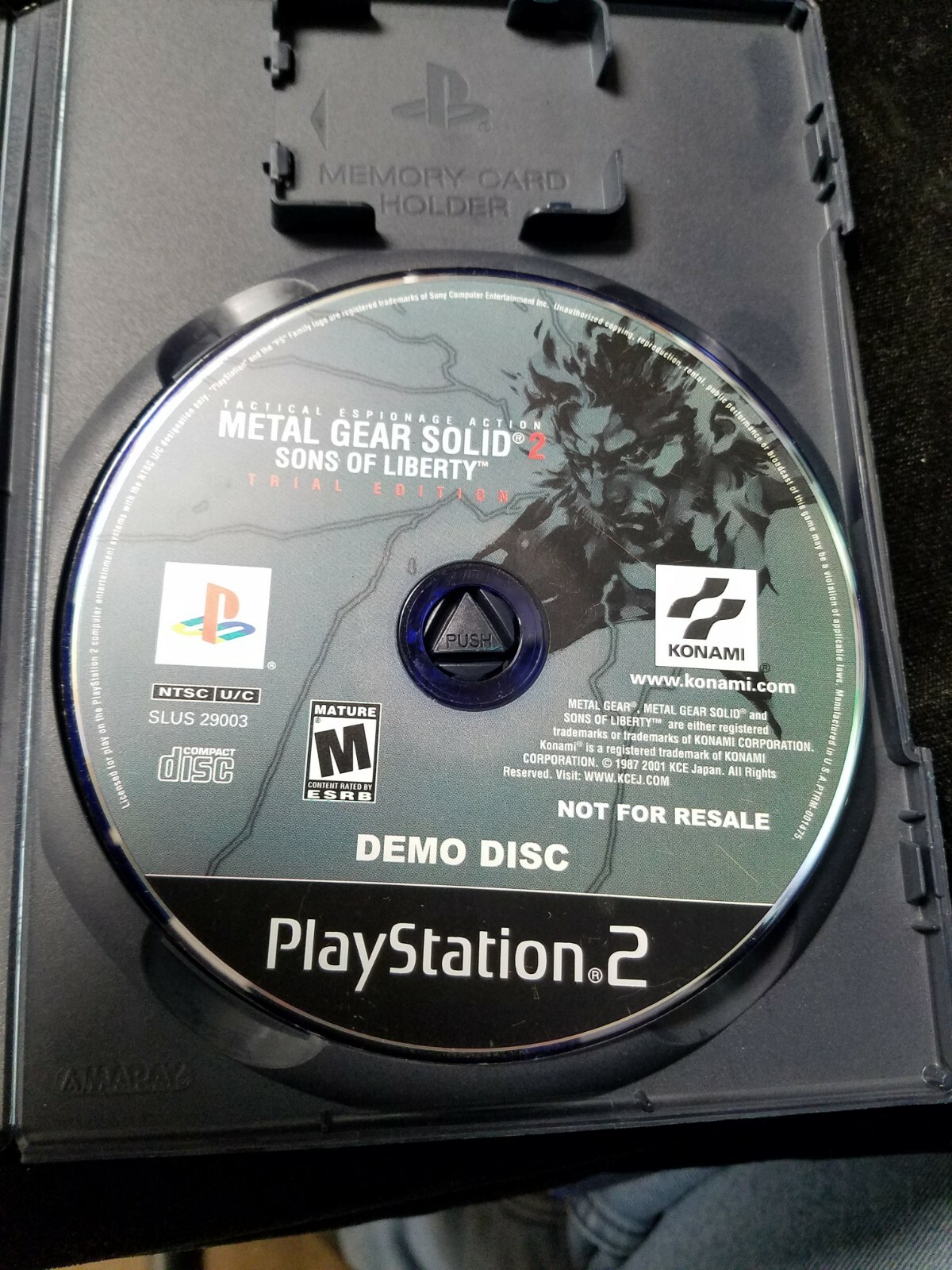 PS2ソフト　L GEAR SOLID 2  希少品 Game-PS2-MetalGearSolid-2SOL-