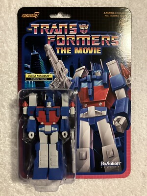 Super7 Hasbro ReAction Figures 3.75'' 2022 Transformers The Movie Ultra Magnus