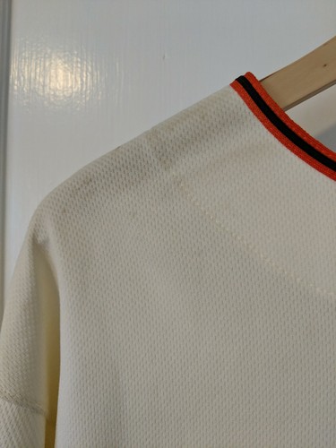 Roberto Kelly Game Used Worn 2010 Giants Clinch Game World Series Patch Jersey